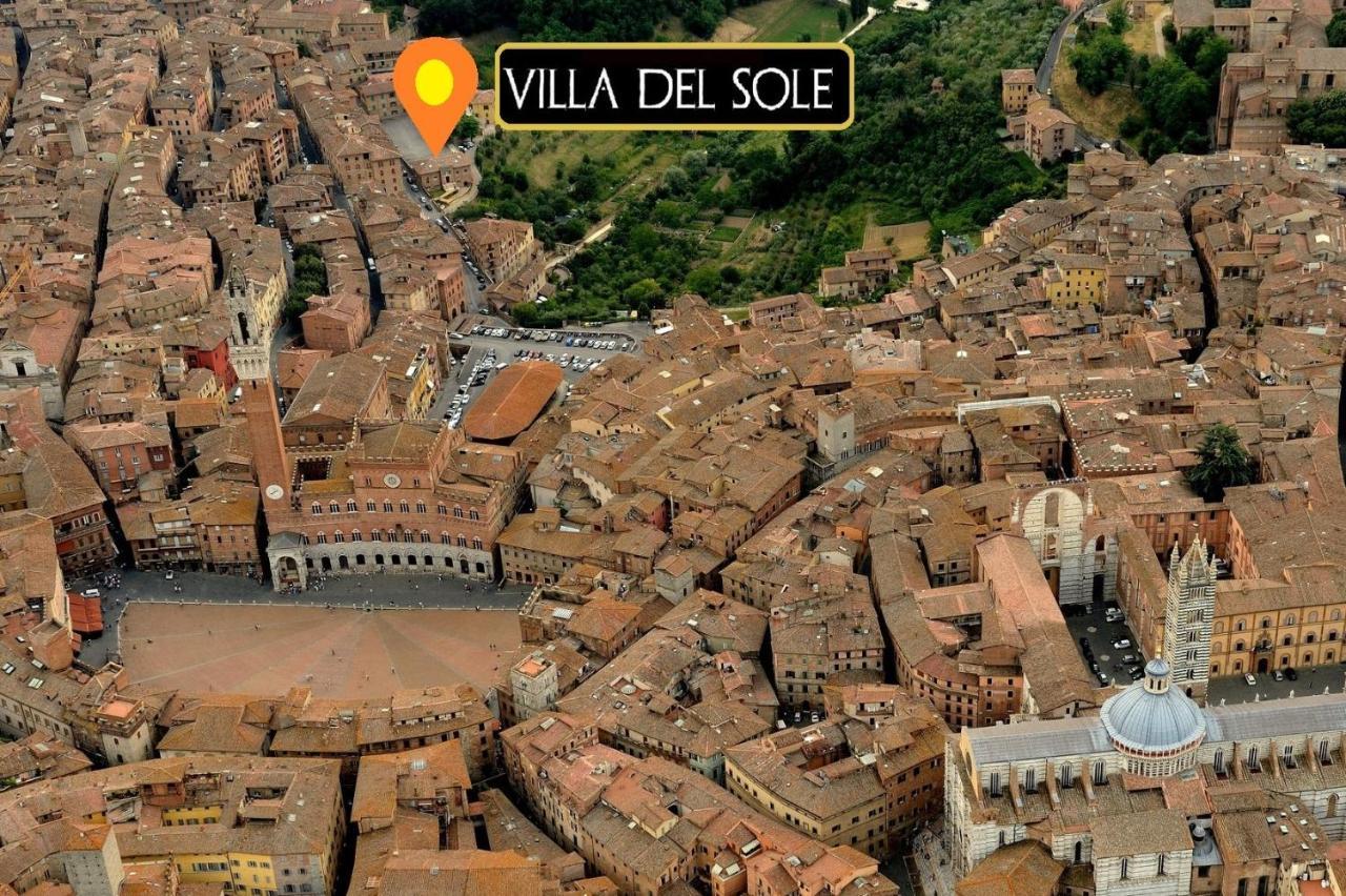 Villa Del Sole Siena Exterior foto