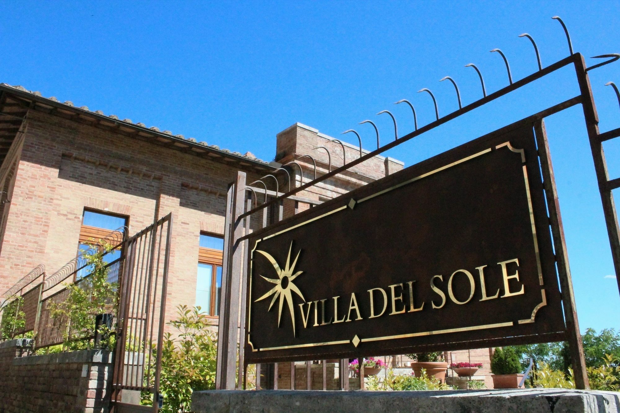 Villa Del Sole Siena Exterior foto